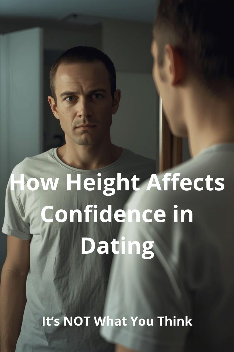 blog cover of a man looking insecurely into his mirror,