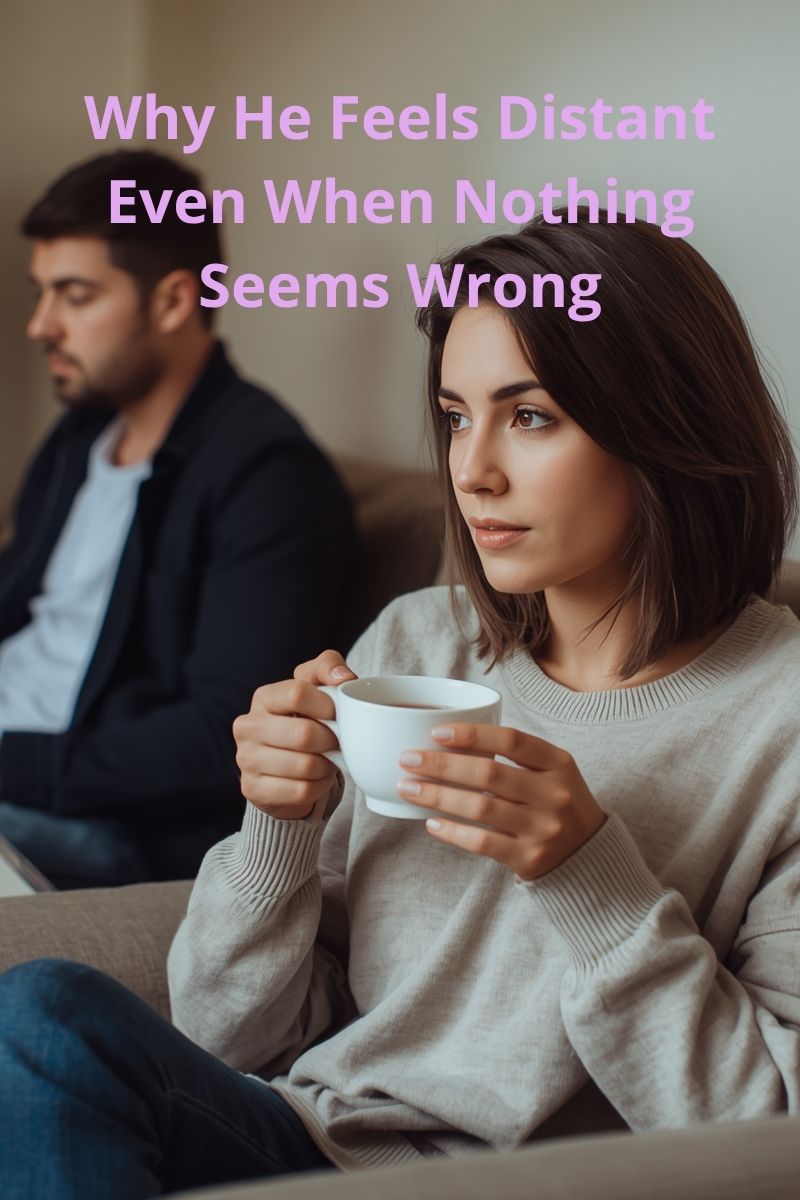 Why He Feels Distant Even When Nothing Seems Wrong