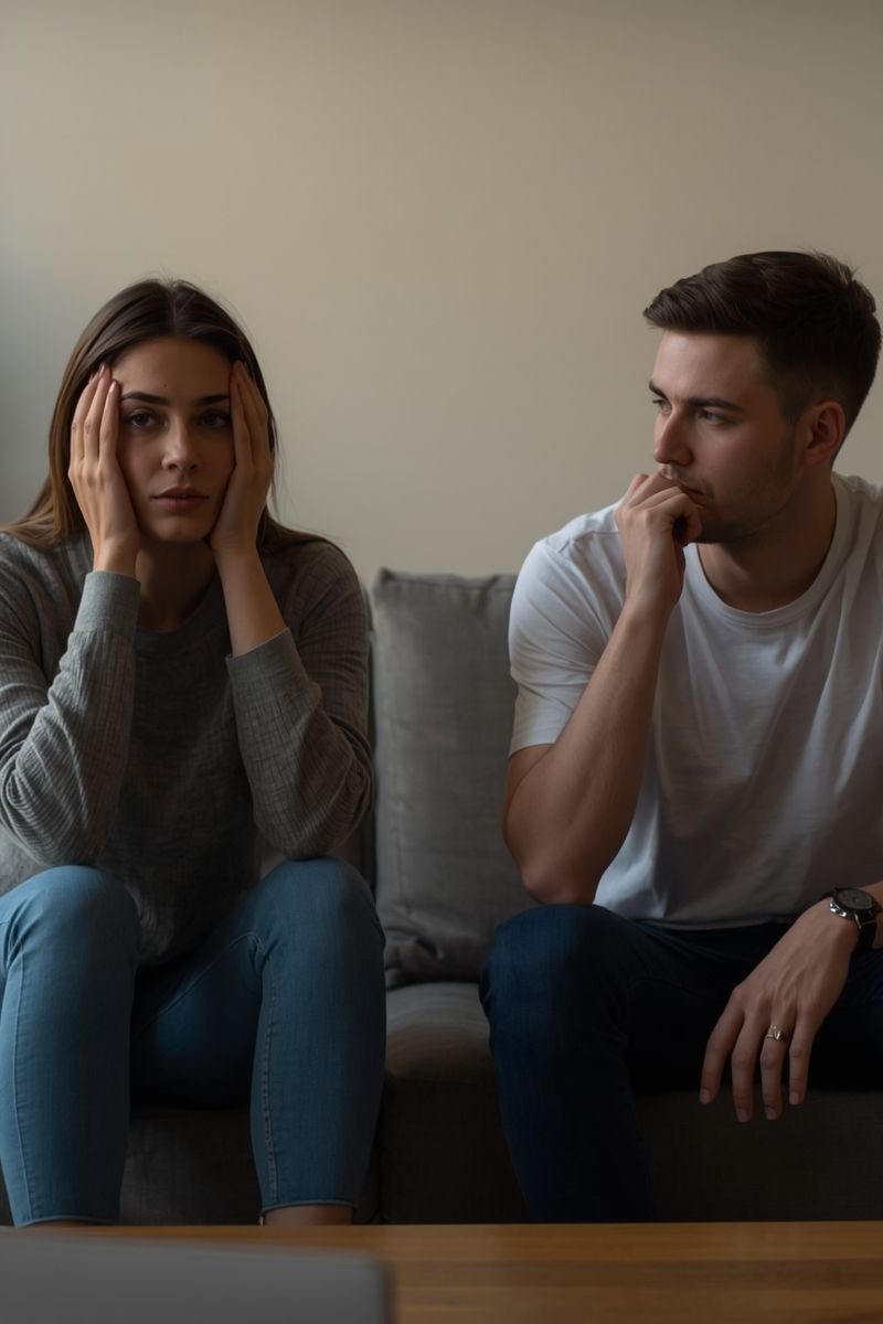 The Silent Pressure Men Feel in Modern Dating and Relationships 1 Man feeling pressure in a modern relationship