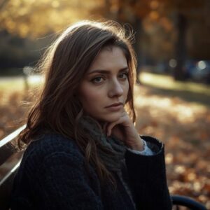 Woman feeling afraid of asking for more emotional closeness