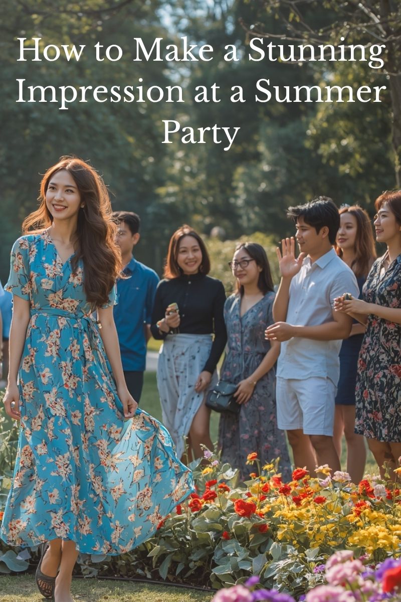 How to Make a Stunning Impression at a Summer Party 8 How to Make a Stunning Impression at a Summer Party