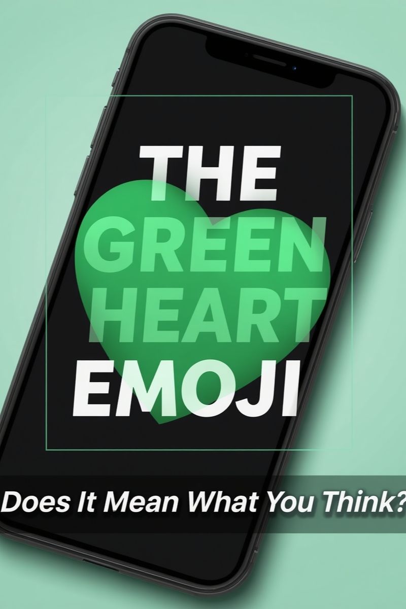 What Does the Green Heart Emoji Mean? 💚