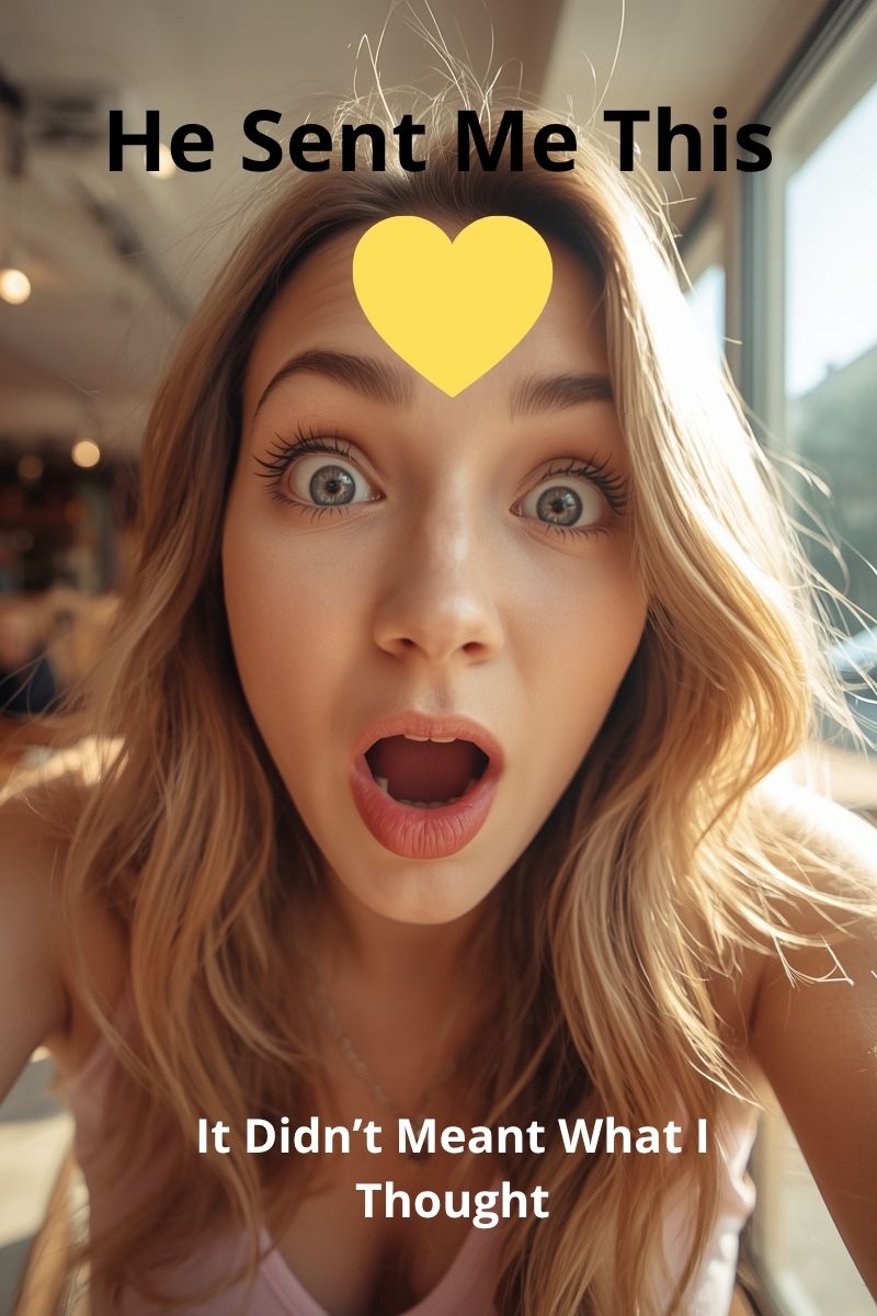 woman looking into the camera with a surprised facial expression,