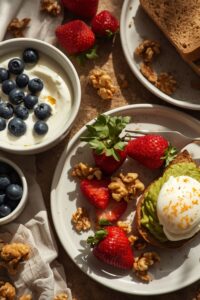 image of a healthy breakfast,