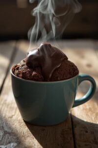 Yummy Desserts for Two: 9 Easy Date Night Ideas 12 image of a chocolate mug cake,