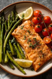 image of mediterranean salmon,