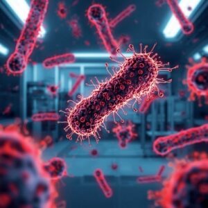 an illustration of bacteria