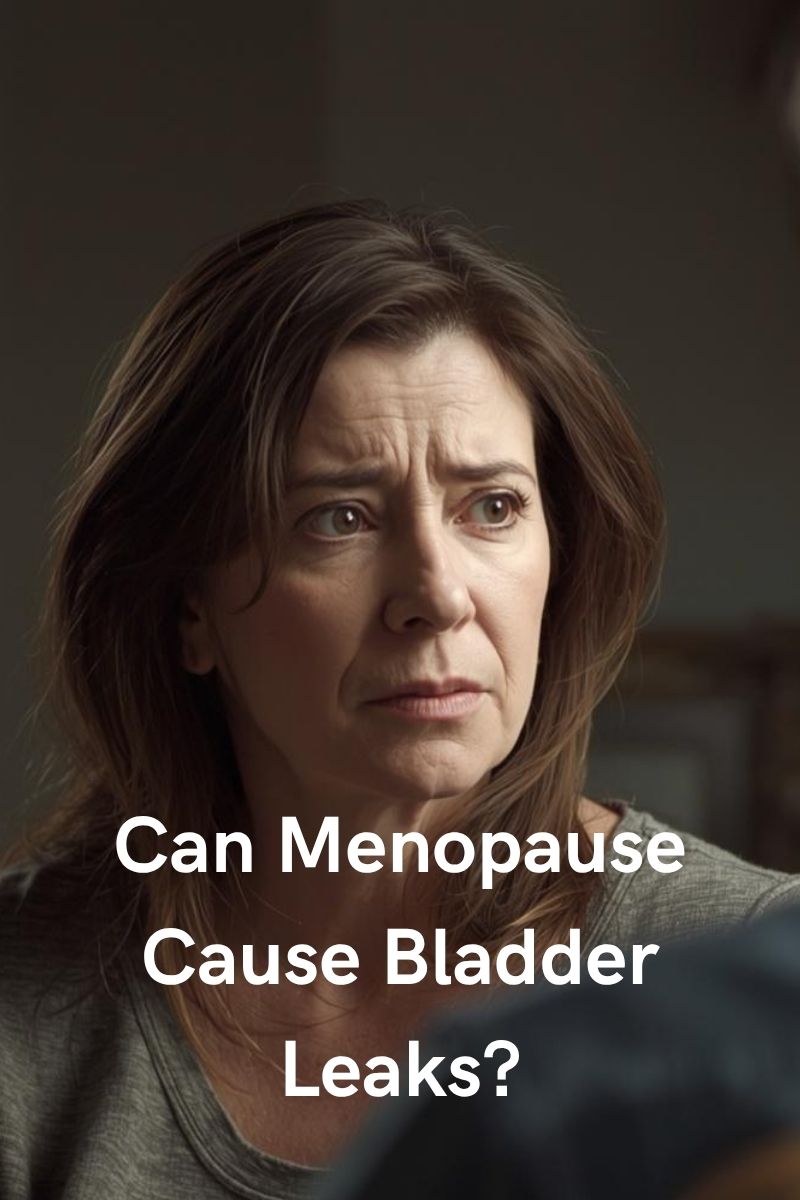 Can Menopause Cause Bladder Leaks? Here's Why It Happens and What You Can Do 1 a worried woman thinking about whether menopause can cause bladder leaks,