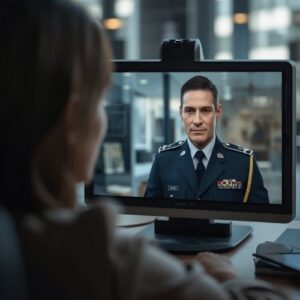 Military Romance Scams: How to Spot a Fake Soldier Online 6 a fake video caller,