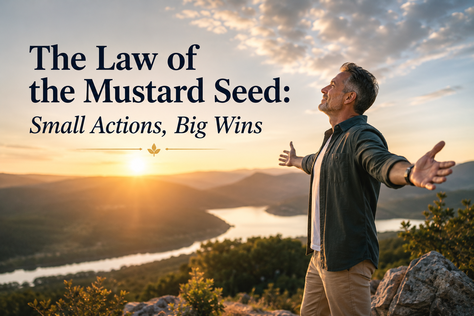 The Law of the Mustard Seed: Small Actions, Big Wins 7 The Law of the Mustard Seed: Small Actions, Big Wins