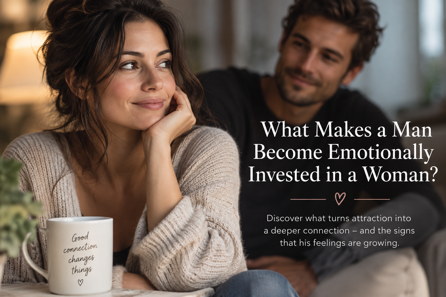 What Makes a Man Emotionally Invested in a Woman? 3 What Makes a Man Emotionally Invested in a Woman?
