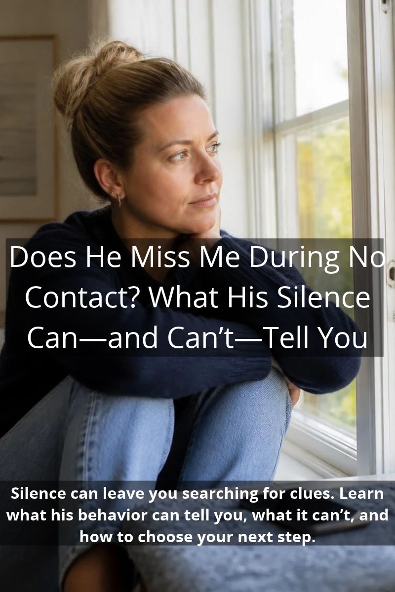 Does He Miss Me During No Contact? What His Silence Can—and Can’t—Tell You